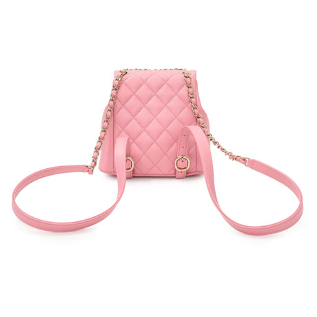 Chanel Pink Calfskin Small Duma Backpack Handbags Chanel