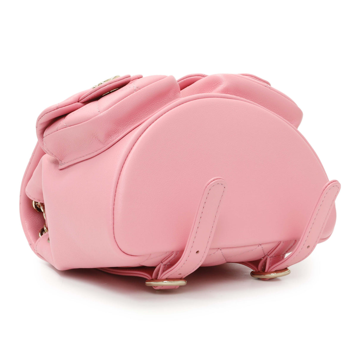 Chanel Pink Calfskin Small Duma Backpack Handbags Chanel