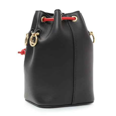 Fendi Black Calfskin Monster Mini Mon Tresor Bucket Bag Handbags Fendi
