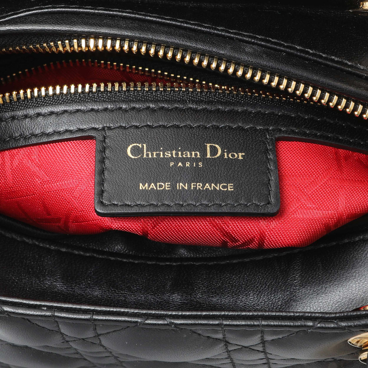 -6 items Tue Sep 1st ⬆️- Christian Dior Black Cannage Medium Lady Dior Handbags Christian Dior