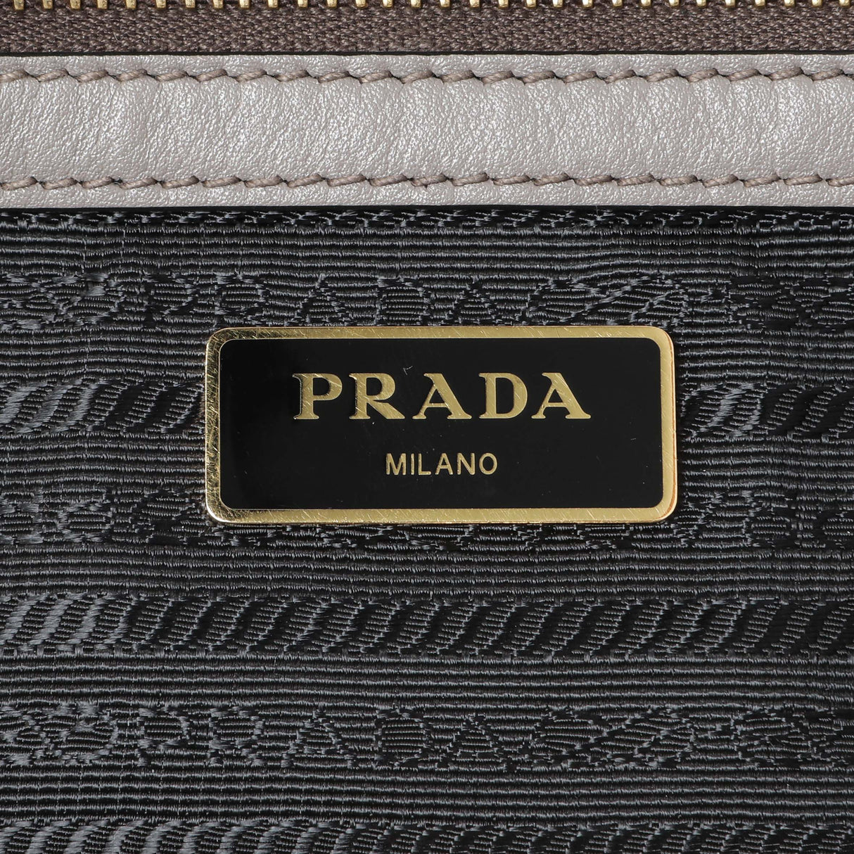 Prada Argilla Saffiano Soft Calf Tote