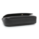 Gucci Black Pebbled Calfskin Medium Soho Flap Crossbody Handbags Gucci
