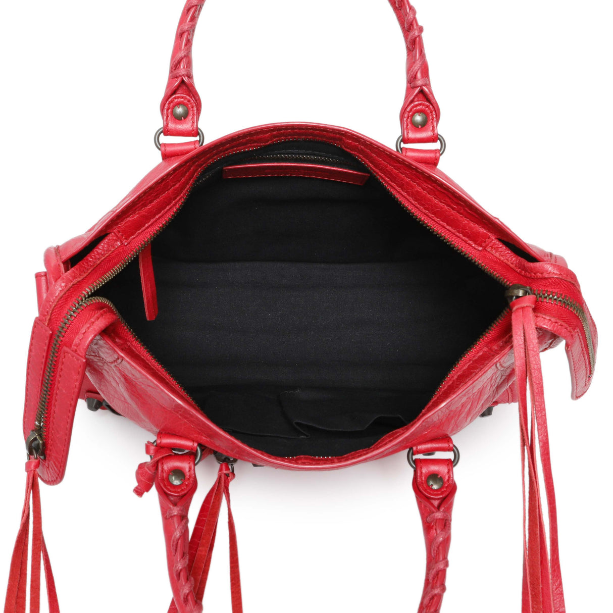Balenciaga Red Agneau Classic Hardware S City Handbags Balenciaga