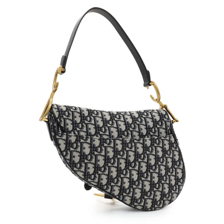 Christian Dior Oblique Saddle Bag Handbags Christian Dior
