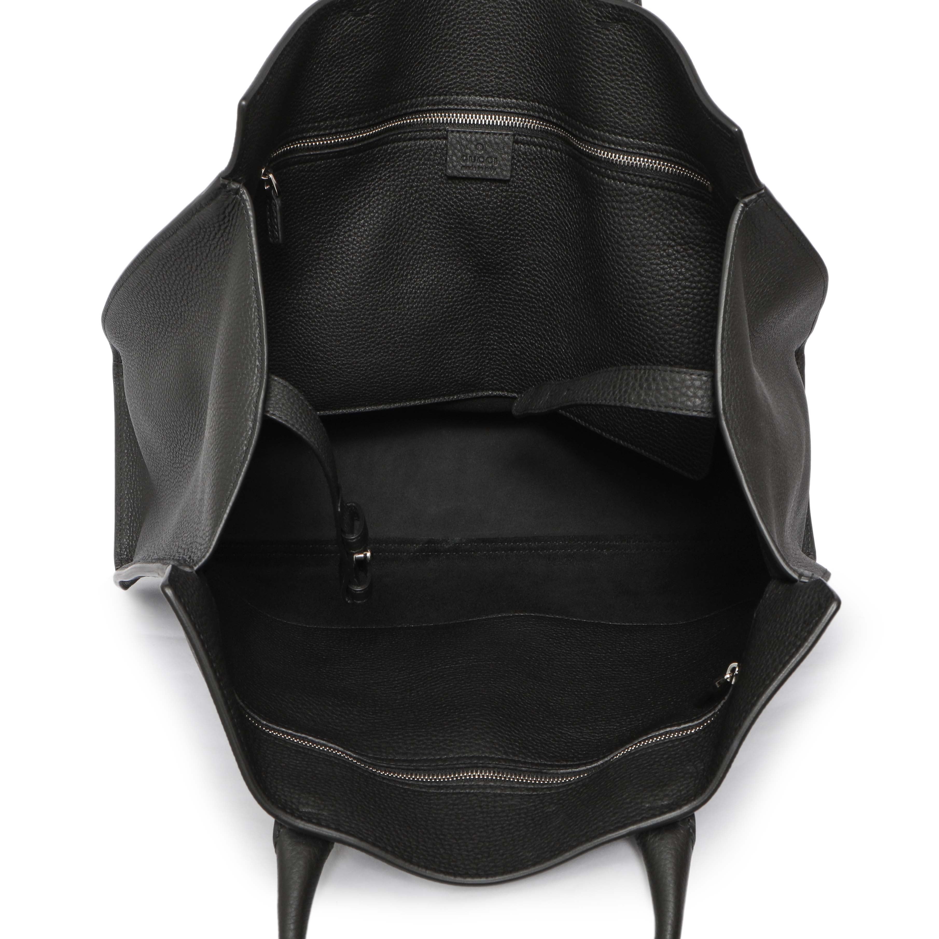 Gucci Black Soft Calfskin Medium Jackie Top Handle Bag – Modaselle