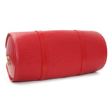 Louis Vuitton Red Epi Soufflot w/ Pouch Handbags Louis Vuitton