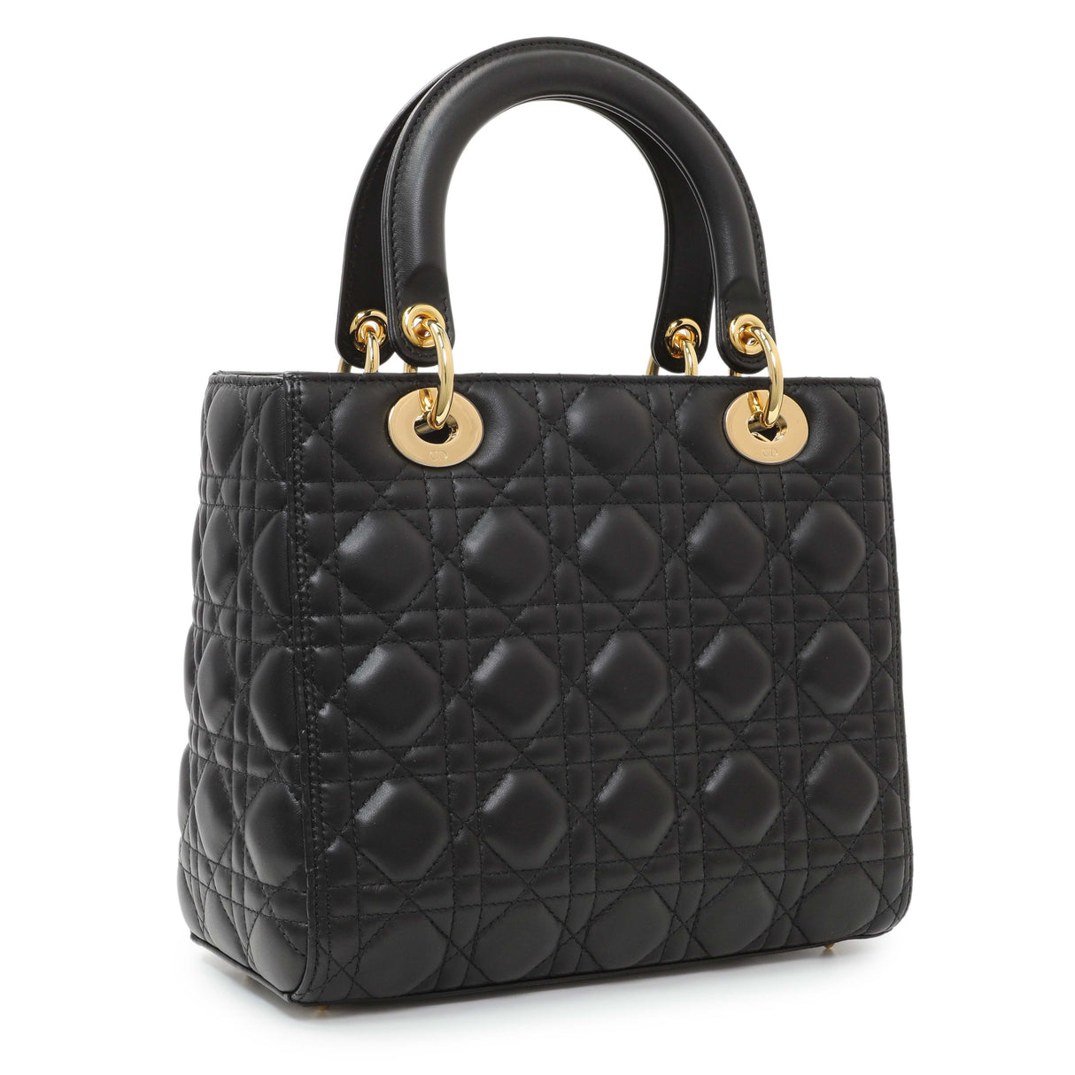 -6 items Tue Sep 1st ⬆️- Christian Dior Black Cannage Medium Lady Dior Handbags Christian Dior