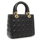 -6 items Tue Sep 1st ⬆️- Christian Dior Black Cannage Medium Lady Dior Handbags Christian Dior