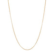 18K Yellow Gold Curb Link Chain Fine Jewellery Modaselle