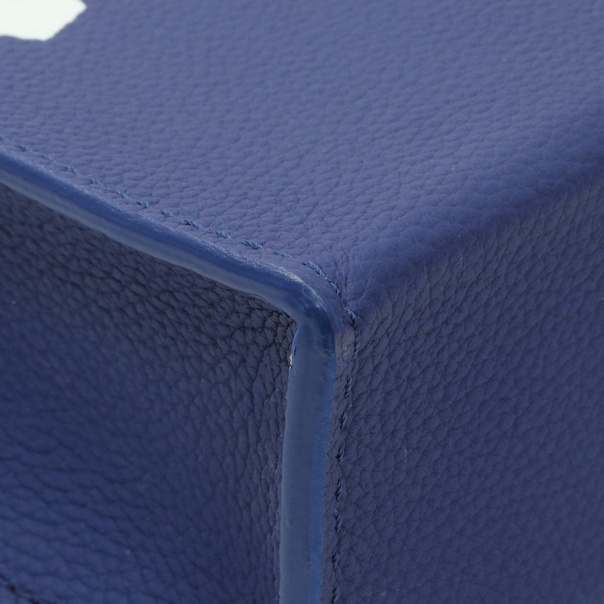 Louis Vuitton Blue Calfskin Virgil Abloh Sac Plat XS Handbags Louis Vuitton