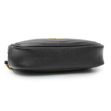 Saint Laurent Black Grain De Poudre Matelasse Monogram Mini Lou Camera Bag Handbags Saint Laurent