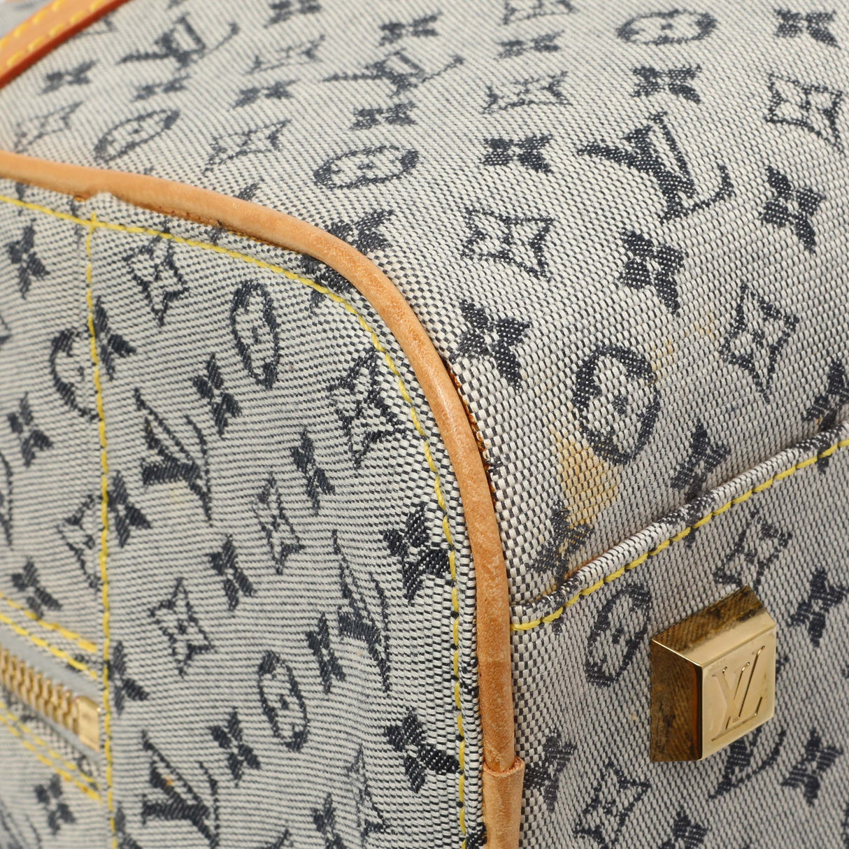 Louis Vuitton Blue Mini Monogram Marie