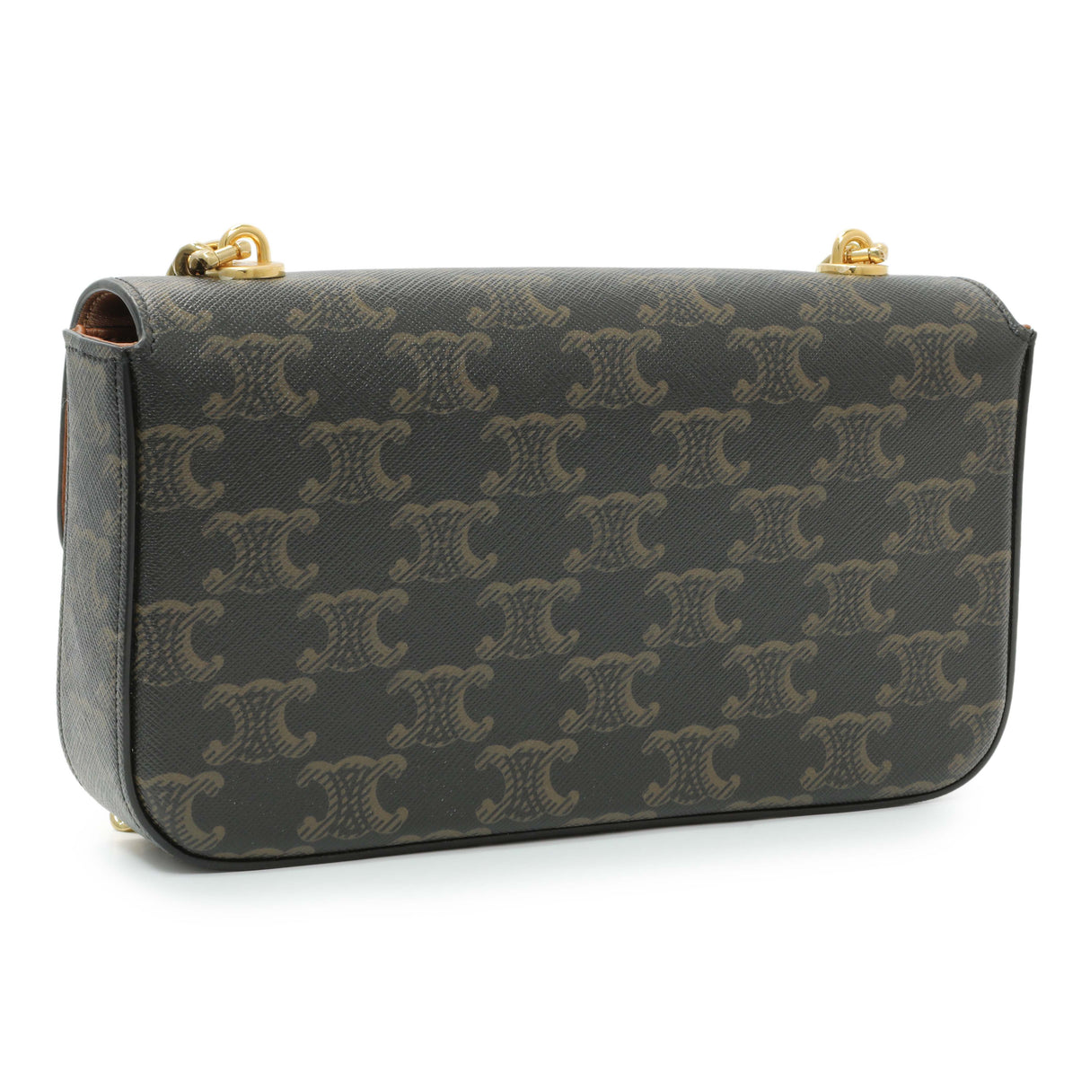 Celine Triomphe Canvas Claude Chain Shoulder Bag Handbags Celine