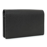Gucci Black Pebbled Calfskin Soho Wallet on Chain Handbags Gucci