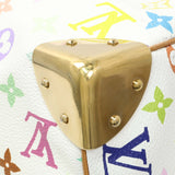Louis Vuitton White Multicolor Speedy 30 Handbags Louis Vuitton
