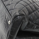 Chanel Glazed Calfskin Quilted Large Mademoiselle Bowling Bag Handbags Chanel