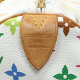 Louis Vuitton White Multicolor Speedy 30 Handbags Louis Vuitton