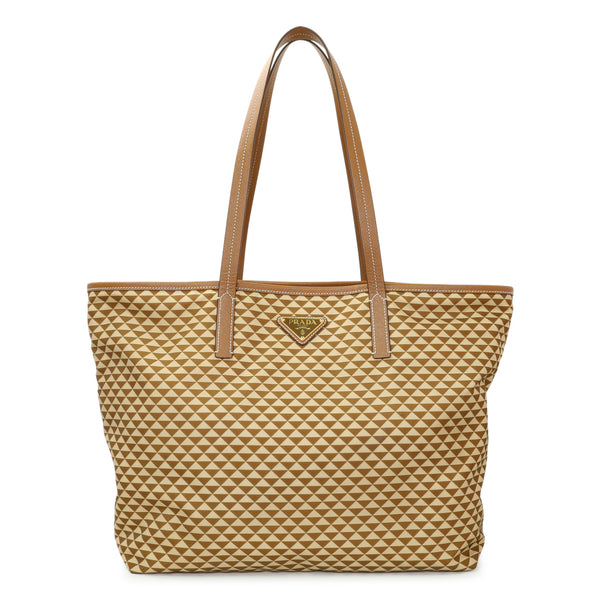 Prada Re-Nylon Saffiano Triangolo Symbole Shopping Tote – Modaselle