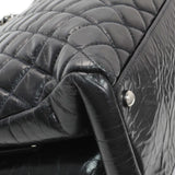 Chanel Glazed Calfskin Quilted Large Mademoiselle Bowling Bag Handbags Chanel