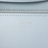 Celine Pale Blue Box Calfskin Medium Classic Flap Handbags Celine