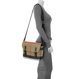 Burberry Black Canvas Check Small Baildon Messenger Bag Handbags Burberry
