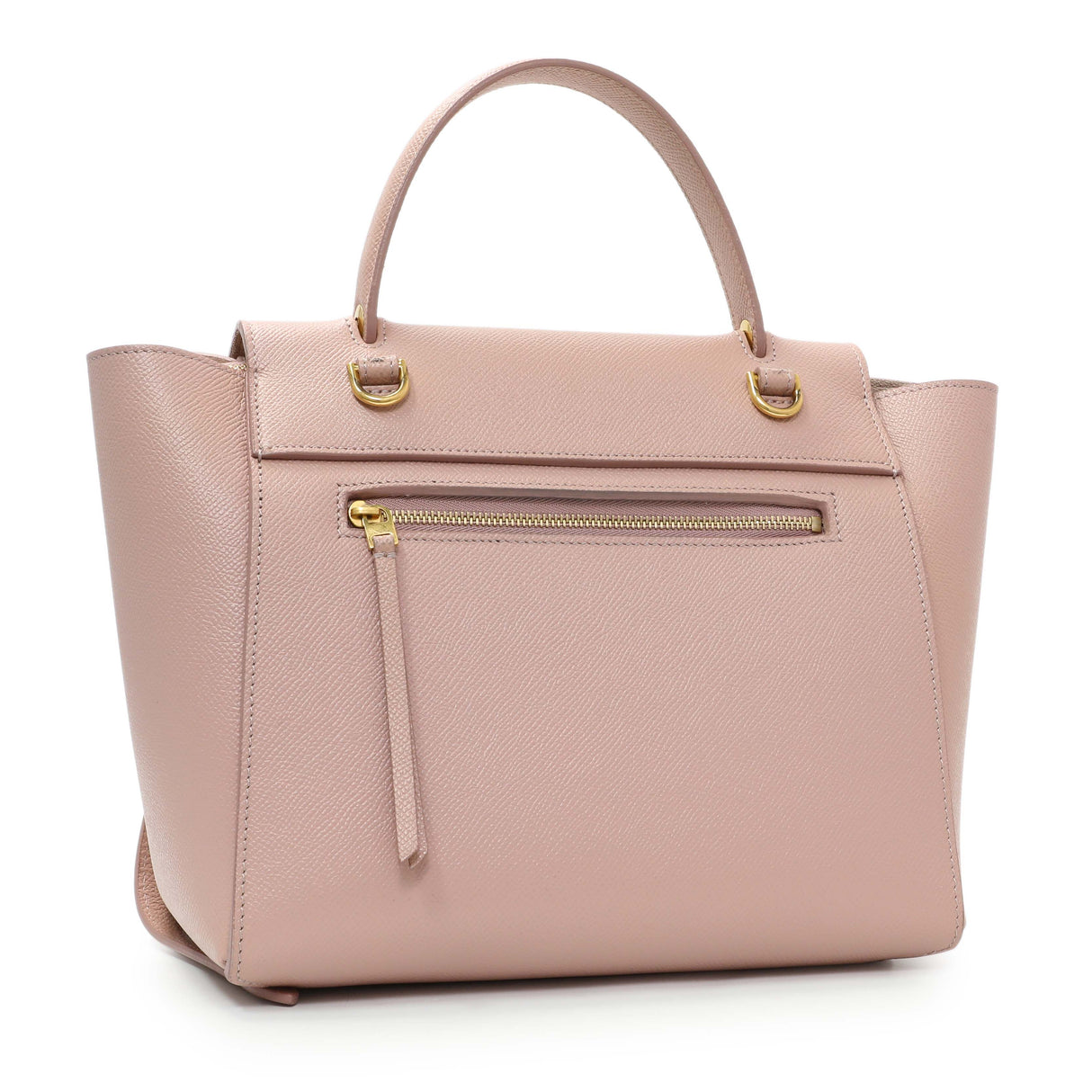 Celine Pink Grained Calfskin Micro Belt Bag Handbags Celine