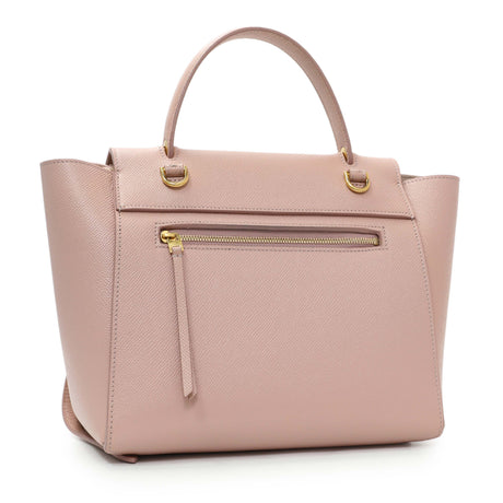 Celine Pink Grained Calfskin Micro Belt Bag Handbags Celine