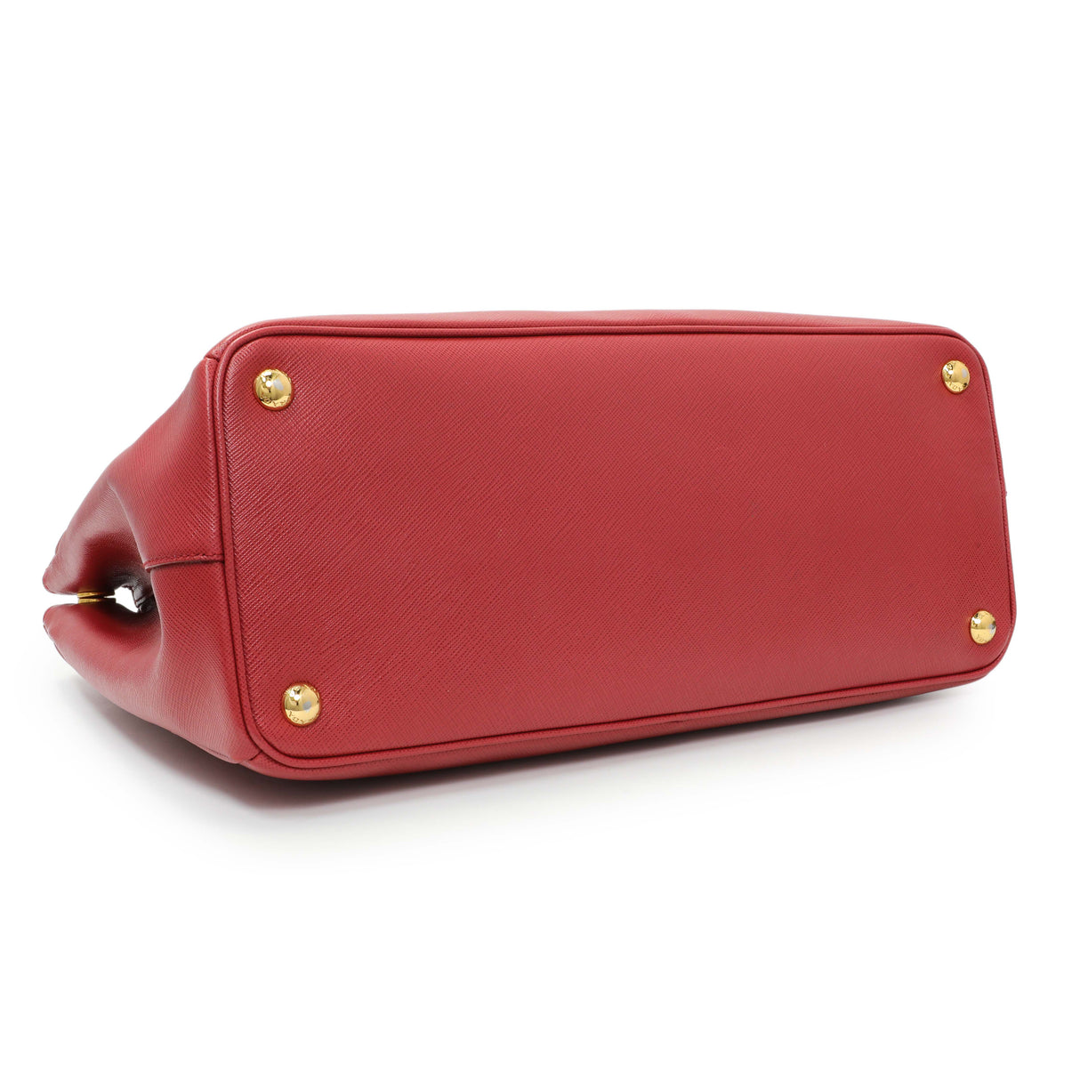 Prada Red Saffiano Lux Parabole Tote Handbags Prada
