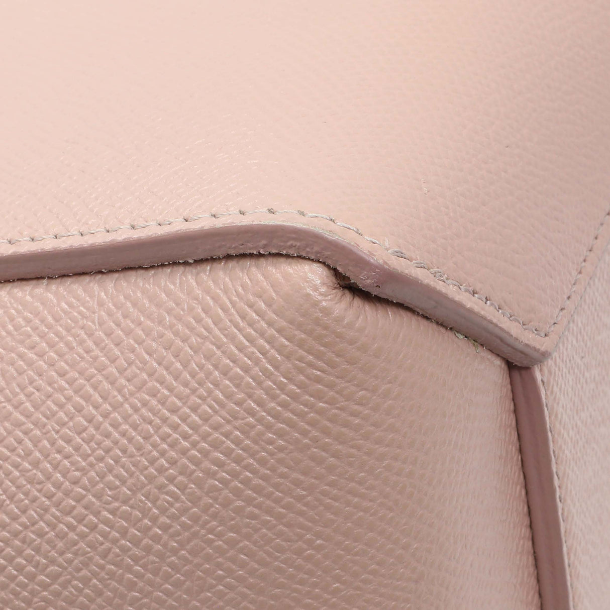 Celine Pink Grained Calfskin Micro Belt Bag Handbags Celine