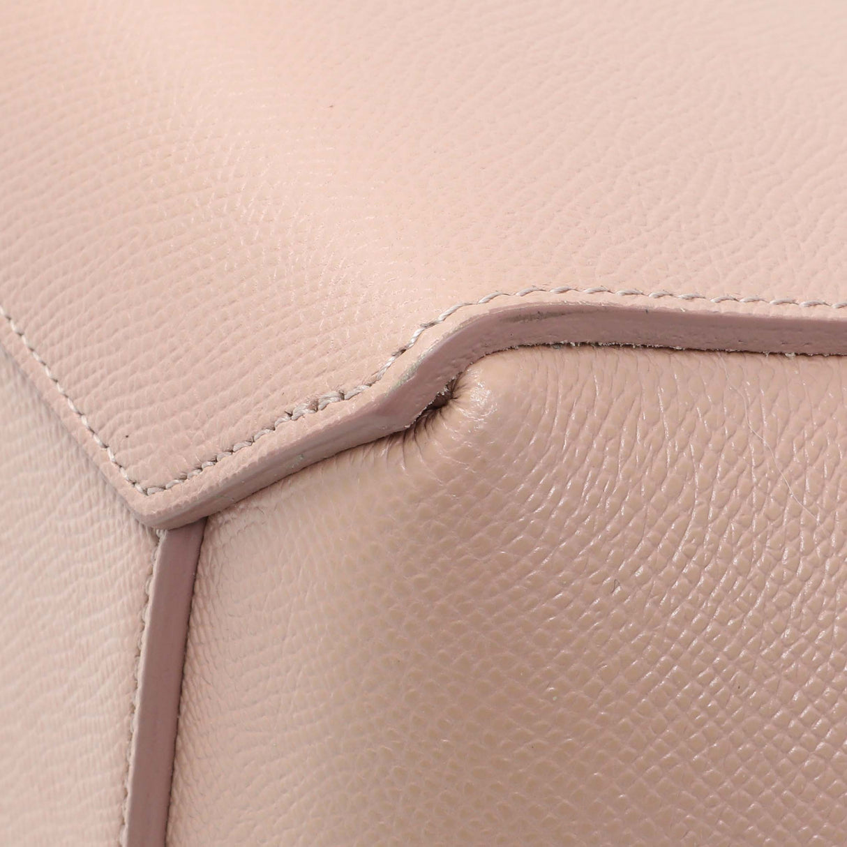 Celine Pink Grained Calfskin Micro Belt Bag Handbags Celine
