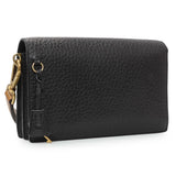 Prada Black Calfskin Berlino Sound Semitracolla Bag Handbags Prada