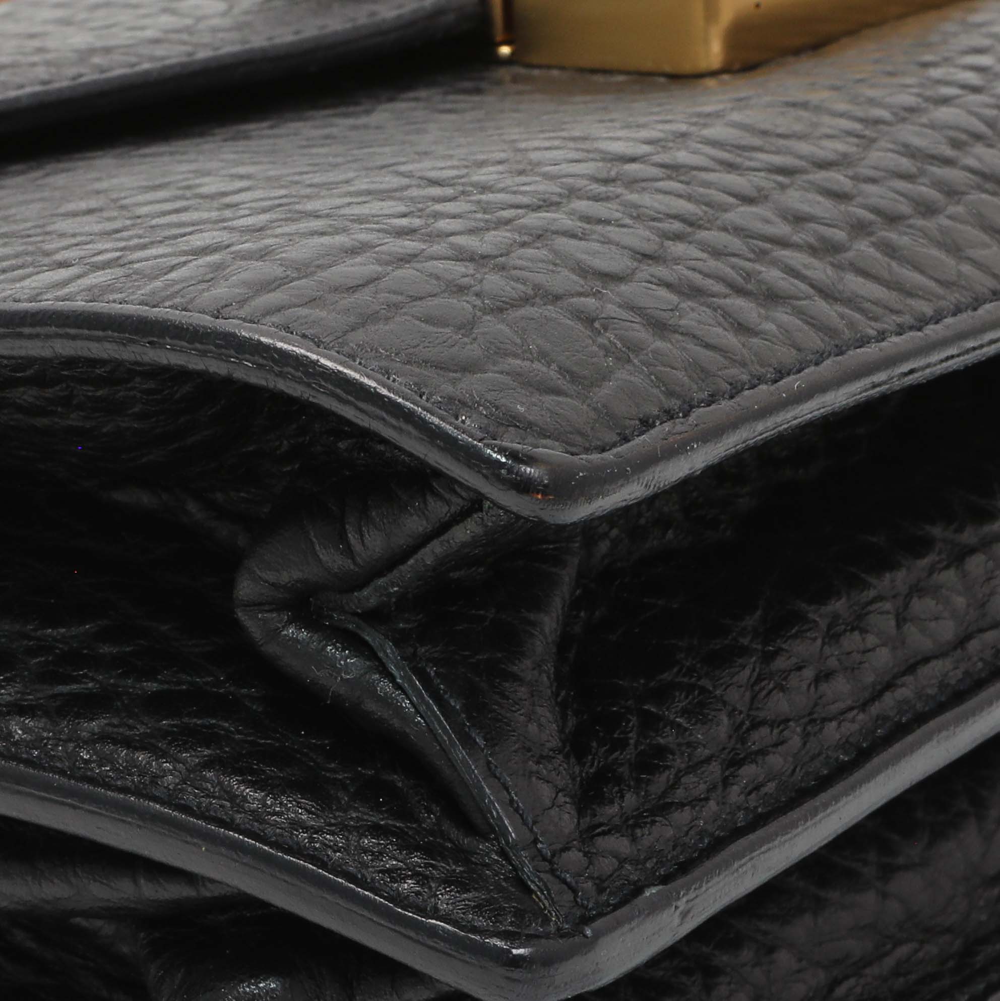 Prada Black Calfskin Berlino Sound Semitracolla Bag – Modaselle
