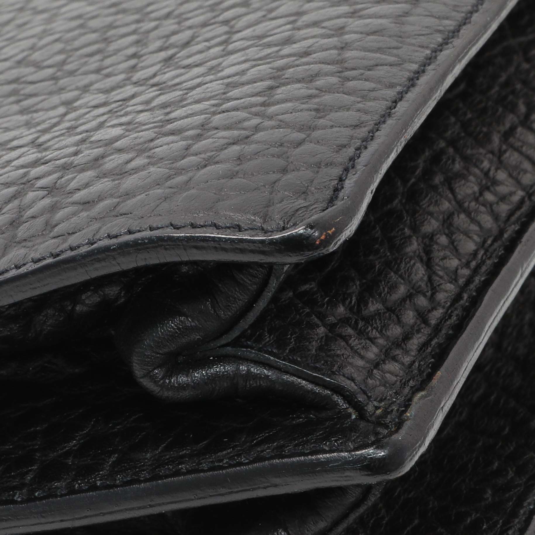 Prada Black Calfskin Berlino Sound Semitracolla Bag – Modaselle