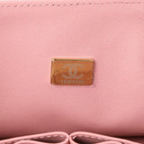 Chanel Pink Caviar Small Classic Double Flap Handbags Chanel