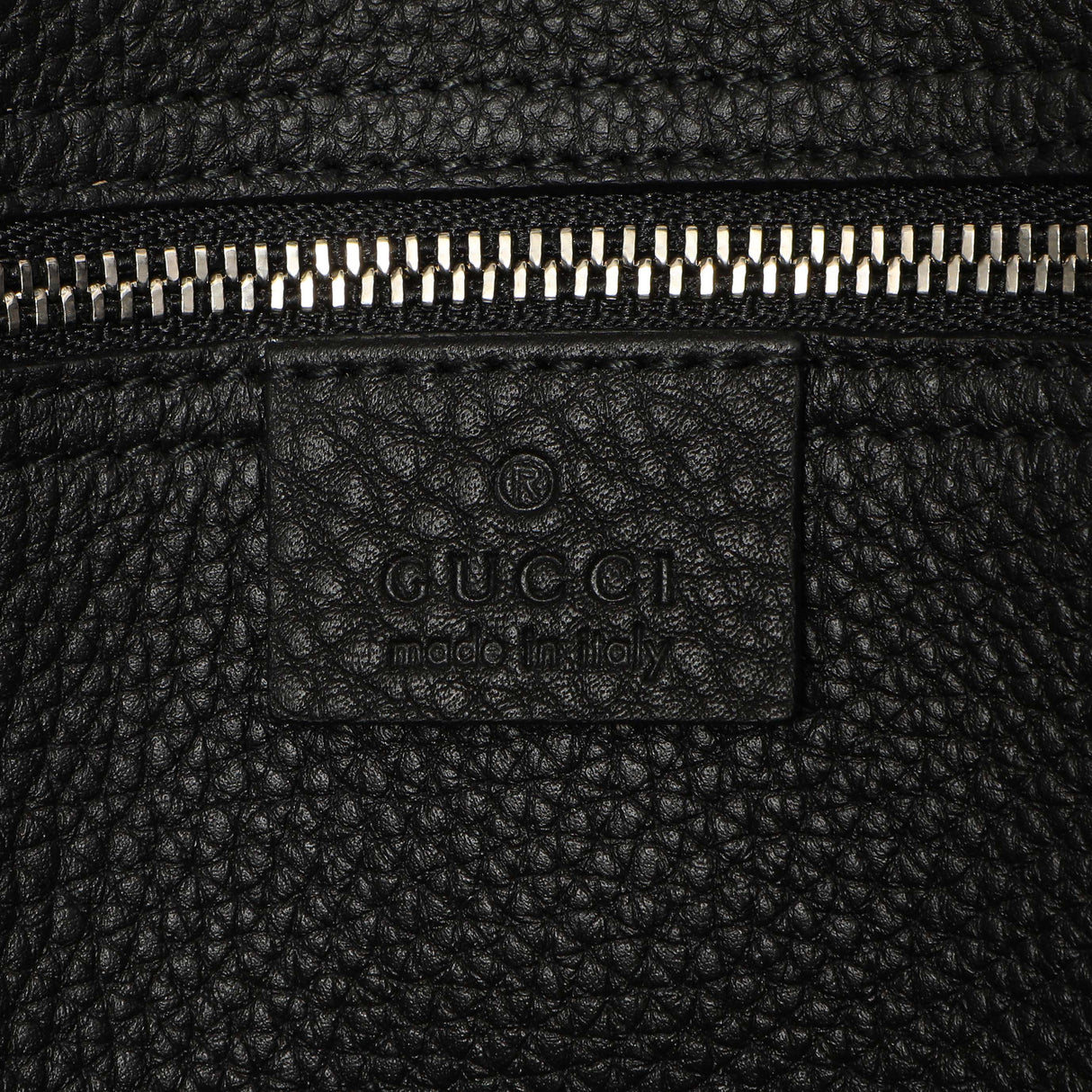 Gucci Black Soft Calfskin Medium Jackie Top Handle Bag