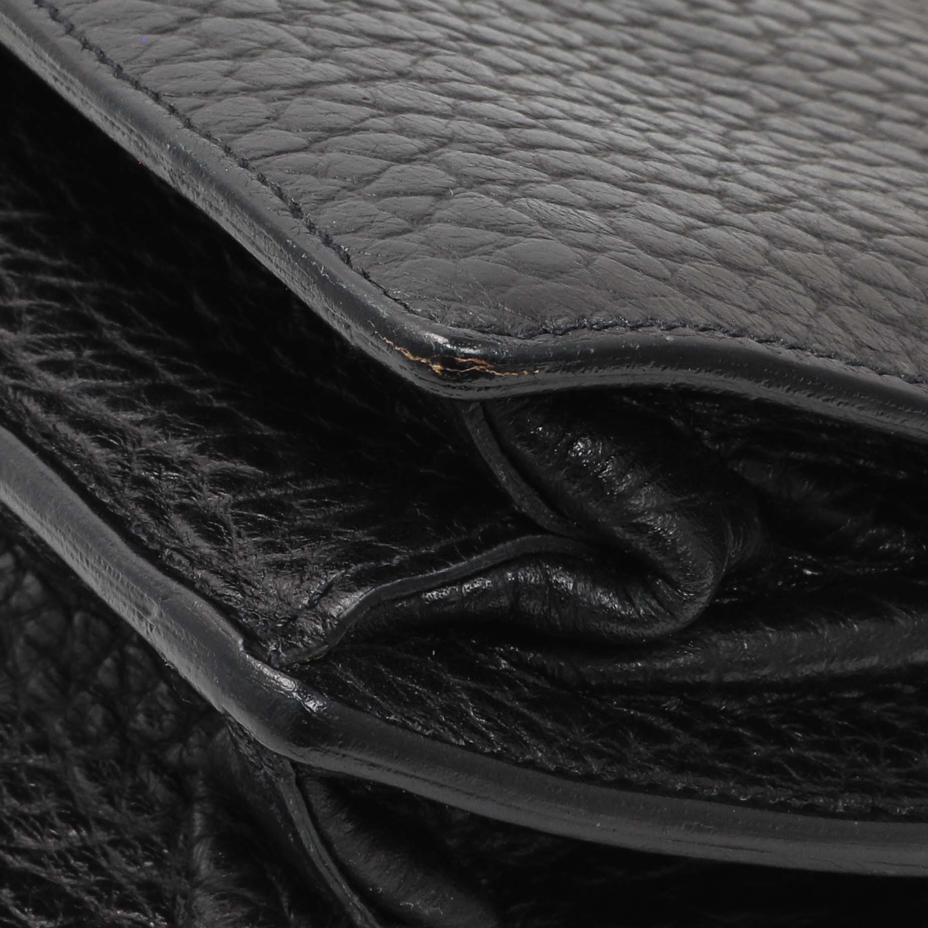 Prada Black Calfskin Berlino Sound Semitracolla Bag – Modaselle