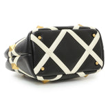 Valentino Black Nappa Small Roman Stud The Handle Bag Handbags Valentino