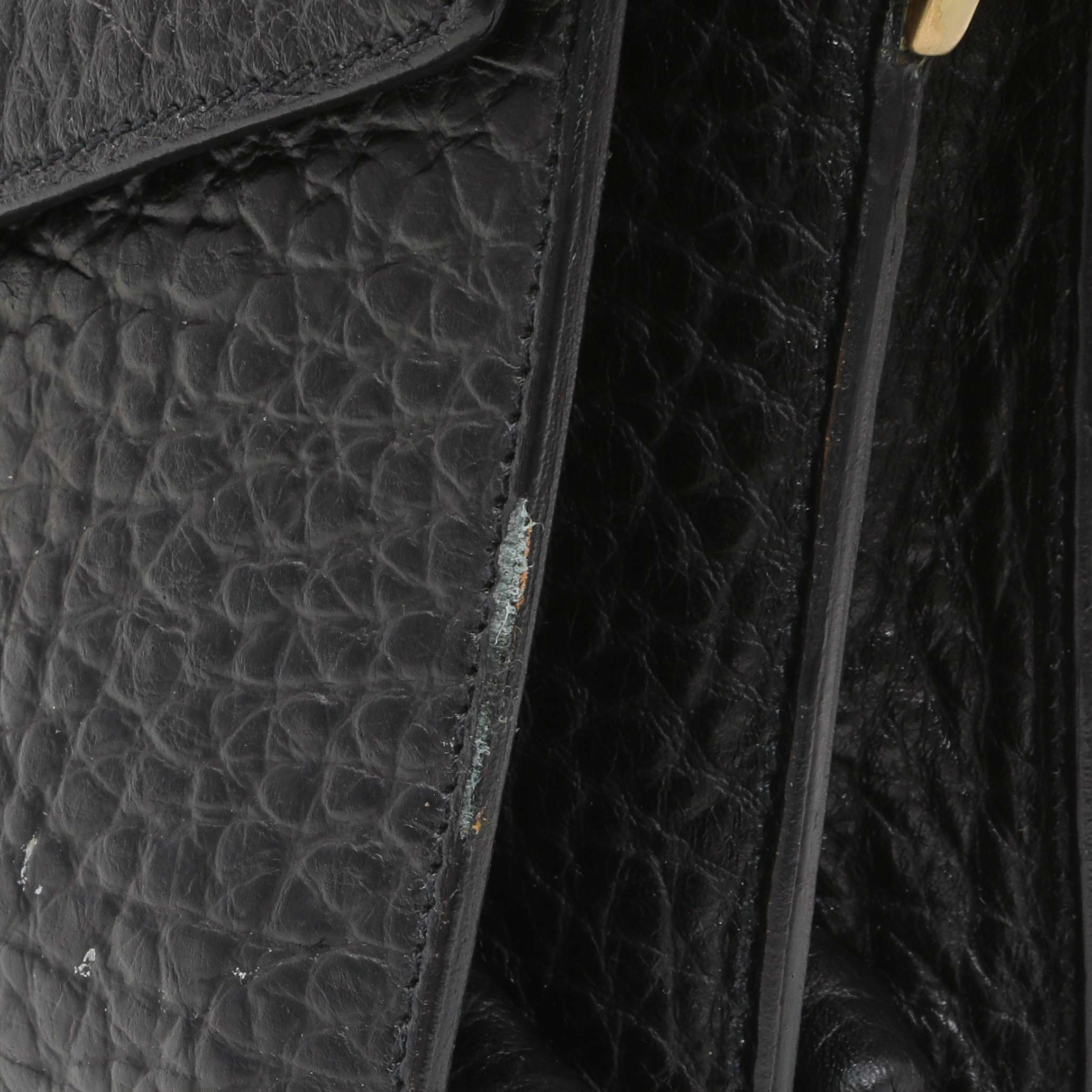 Prada Black Calfskin Berlino Sound Semitracolla Bag – Modaselle