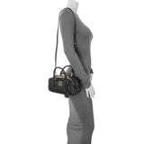 Miu Miu Black Nappa Leather Arcadie Matelasse Bag Handbags Miu Miu