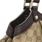 Gucci Brown Monogram Medium Sukey