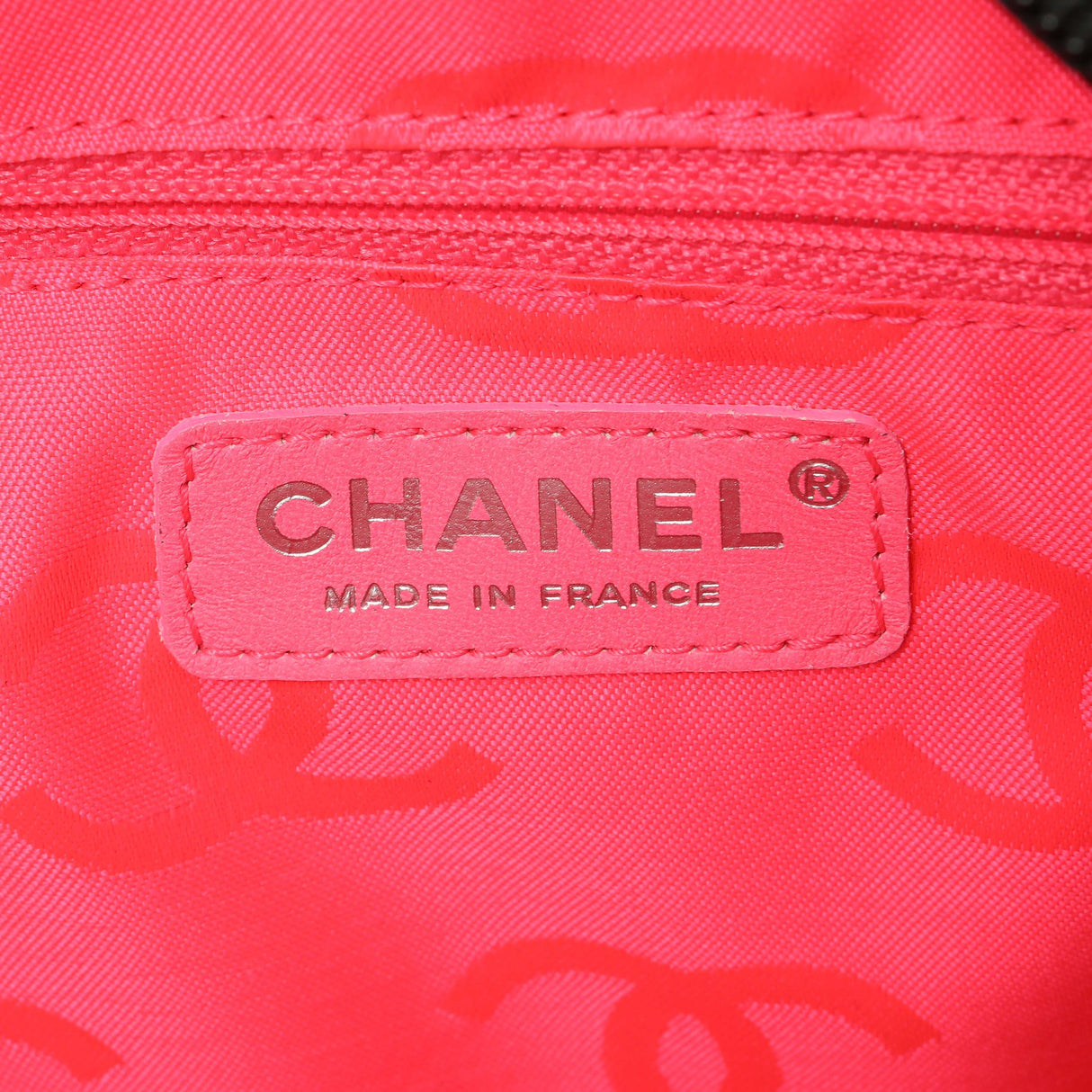 Chanel Black Quilted Calfskin Large Cambon Bowler