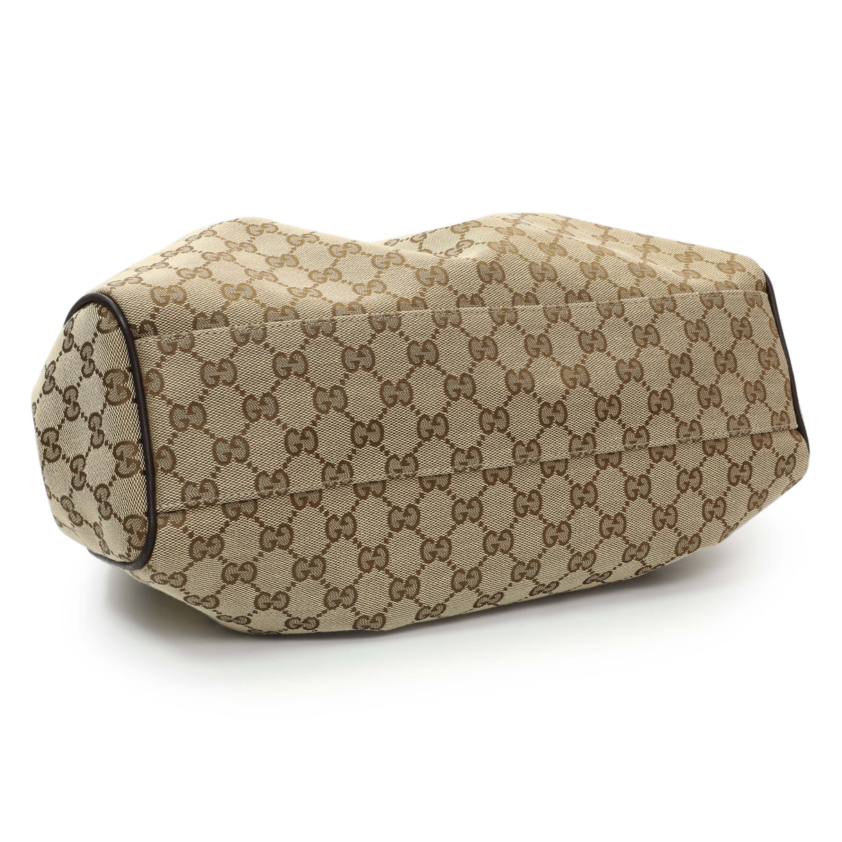 Gucci Brown Monogram Medium Sukey