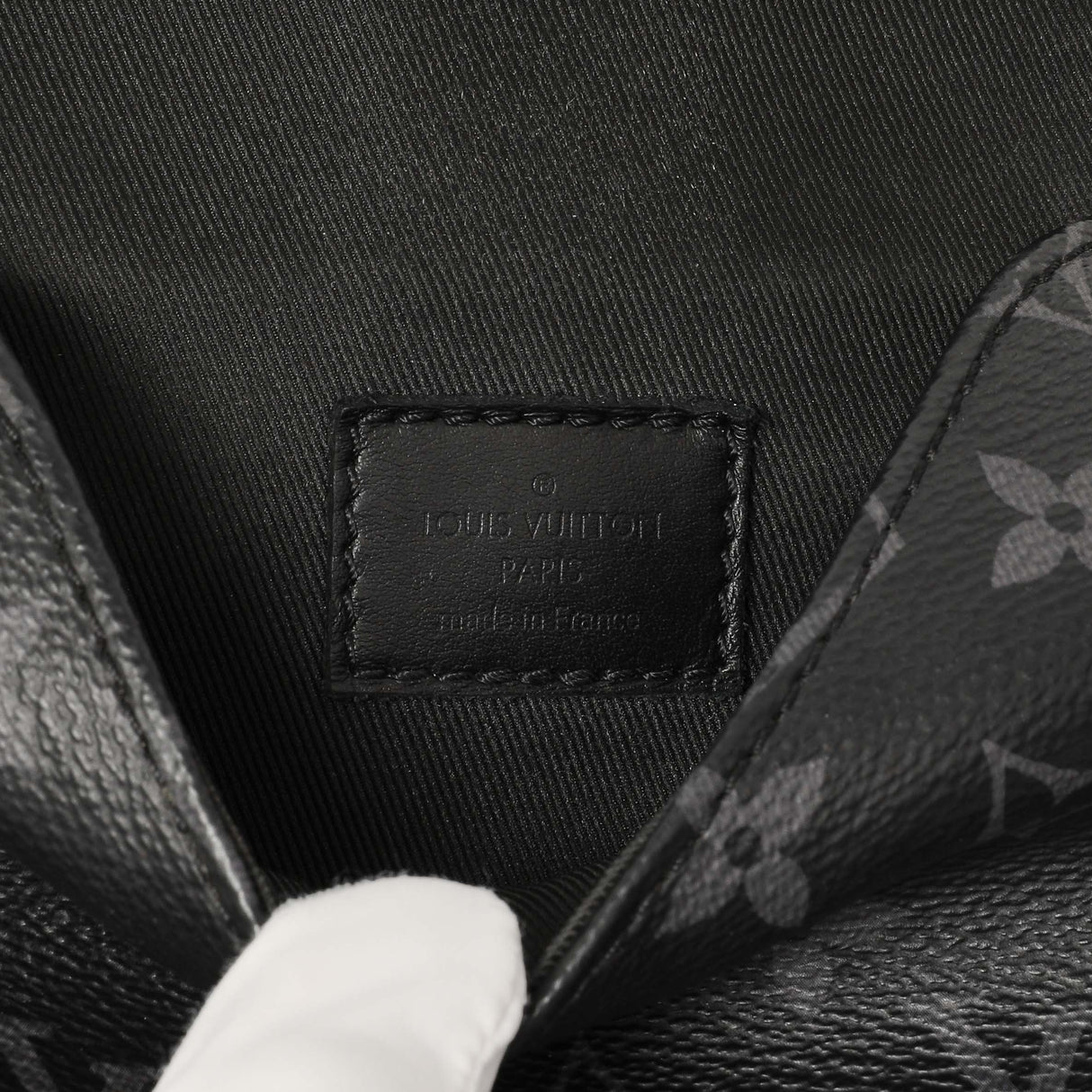 Louis Vuitton Monogram Eclipse Saumur Slingbag