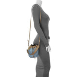 Fendi Denim Mini Mon Tresor Bucket Bag Handbags Fendi