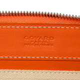 Goyard Orange Goyardine Sac Marie Galante GM