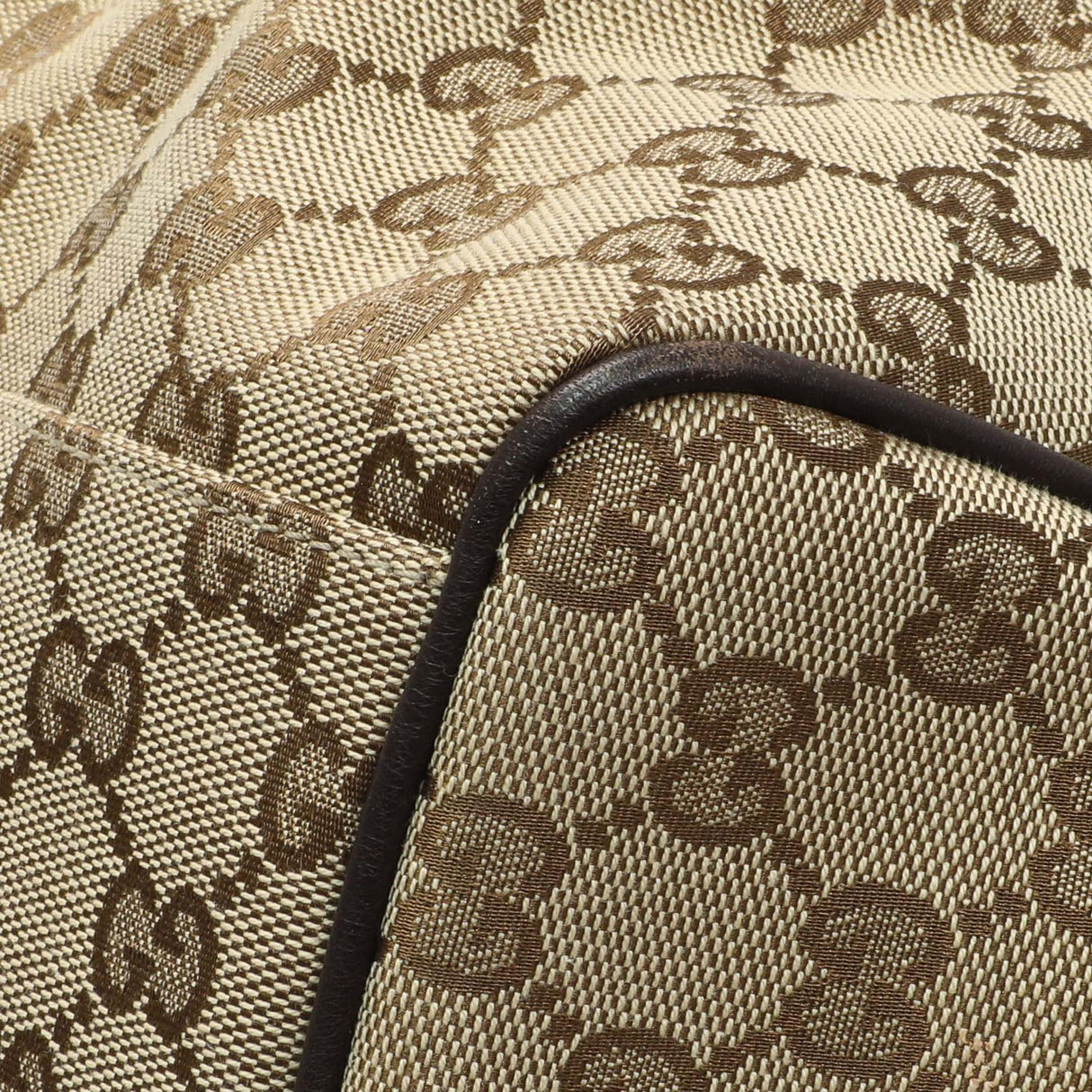 Gucci Brown Monogram Medium Sukey