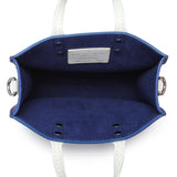 Louis Vuitton Blue Calfskin Virgil Abloh Sac Plat XS Handbags Louis Vuitton