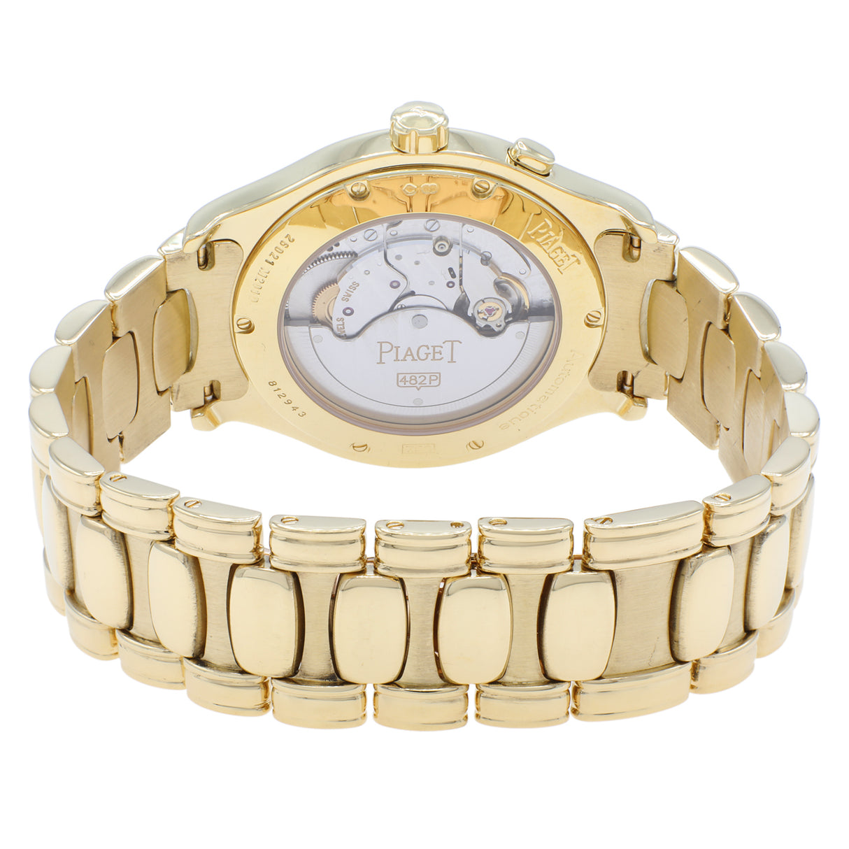 Piaget 18K Yellow Gold Citea GMT Dual Time 26021