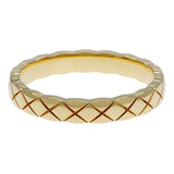 Chanel 18K Yellow Gold Mini Coco Crush Ring