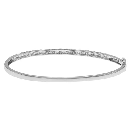 18K White Gold 0.60 Carat Diamond Bracelet